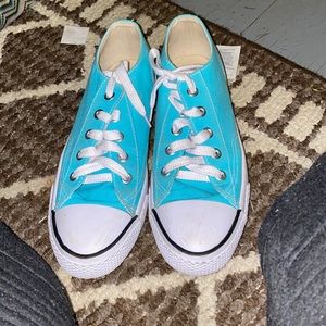 Teal air walks, only worn once or twice, size 8.5